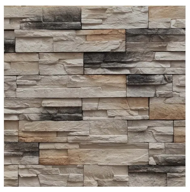 Decorative faux red brick wall panels stone cladding veneer facades slip artificial stone prices