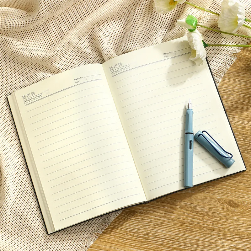 Wholesale Nice Quality Pu Leather Notebook Custom Diary Printing For Stationary Hardcover Journal Notebook
