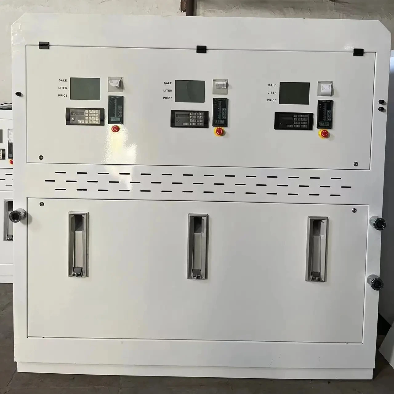 6000L 3hoses Portable Fuel Mobile Dispenser Mini Gas Station  Micro Petrol Filing Station With Tank