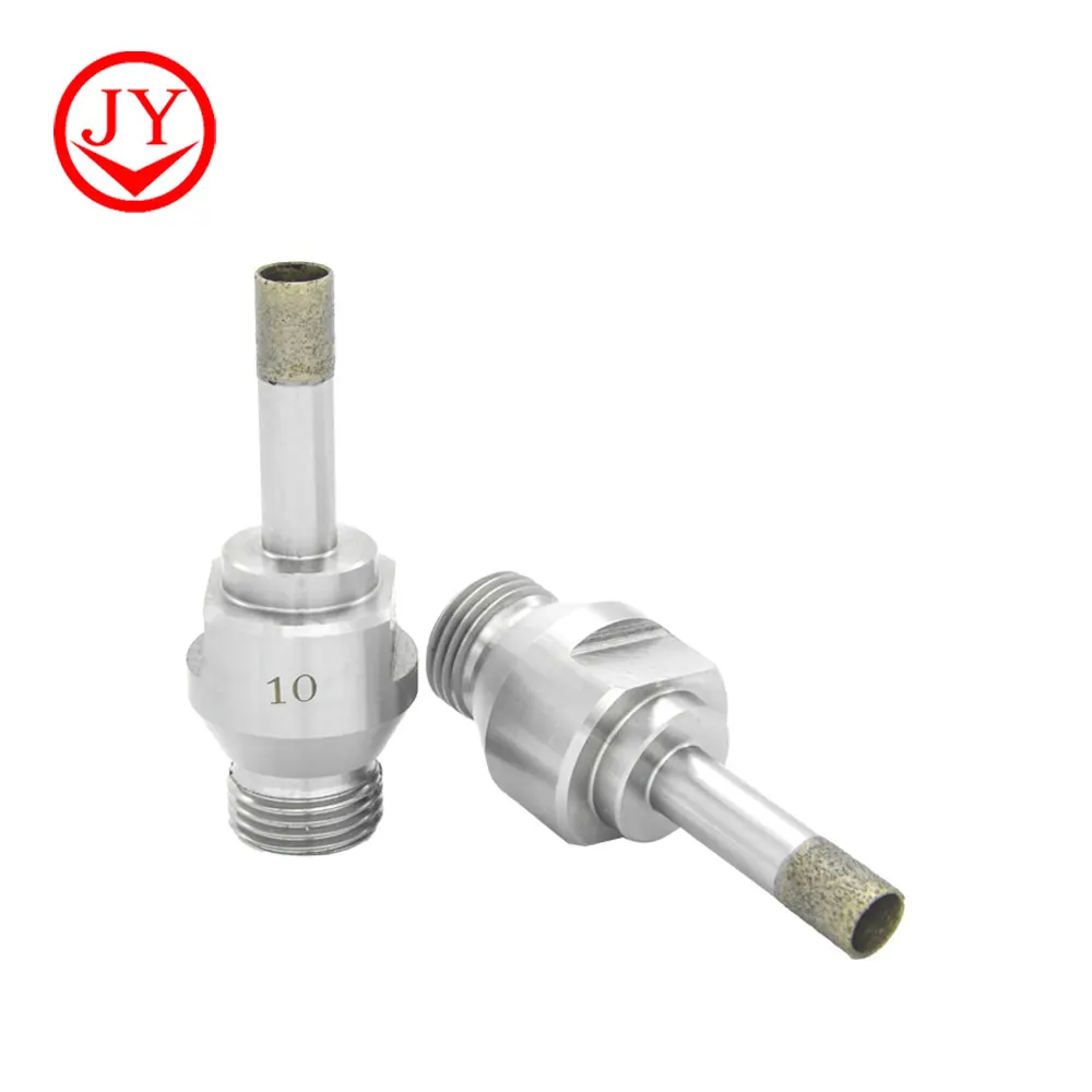 Diameter 5 Mm -150mm Thread Vacuum Brazed Core Drill Bits Hole Saw Drilling Cutter Diamond Drill Bit For glass