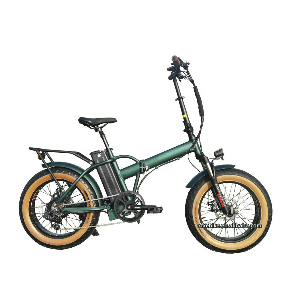3-5 Days Stock 20 Inch Electric Bicycle Foldable Fatbike Ebike Electric City Fat Tire Bike Bicycle Mountain Hybrid E Bike