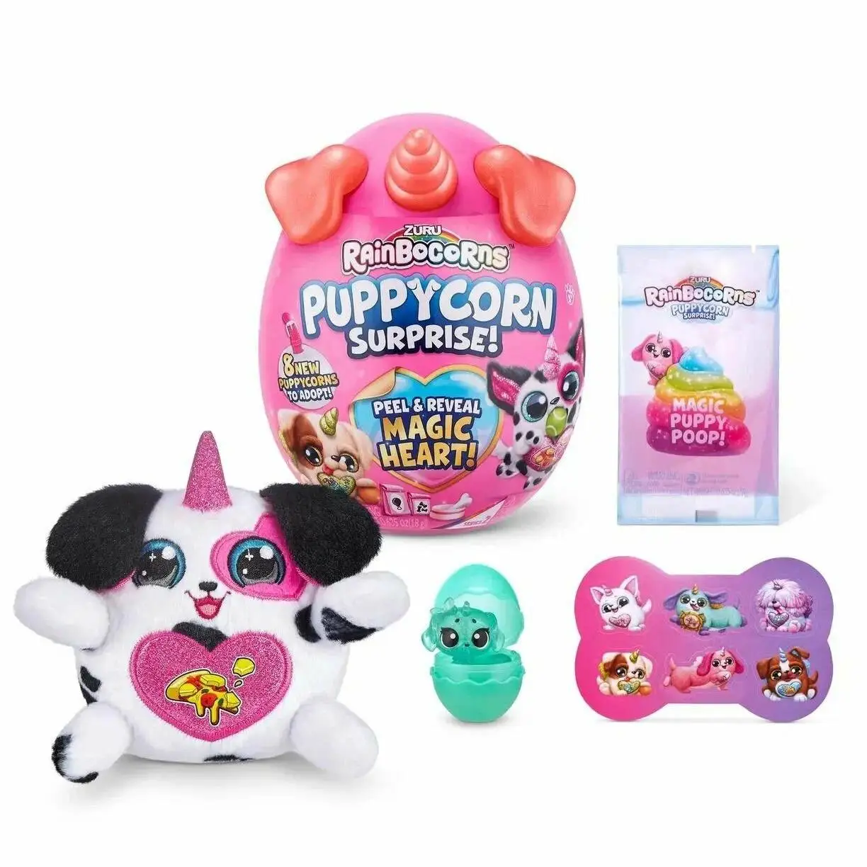 Wholesale Stock Surprise Egg Toys Original Zuru Puppycorn Surprise Plush Stuffed Animal Doll  9251
