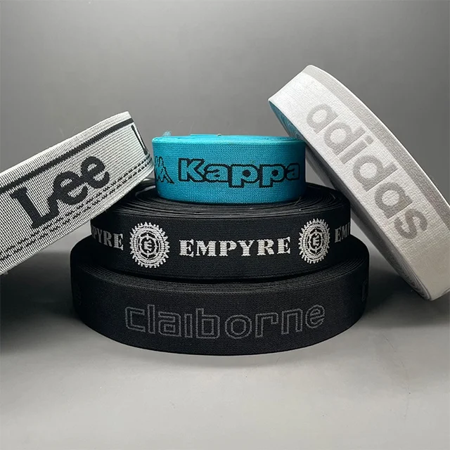 TUTON Customer Multicolor Silicon Printed Sustainable Polyester Elastic Band For Underwear Sportswear