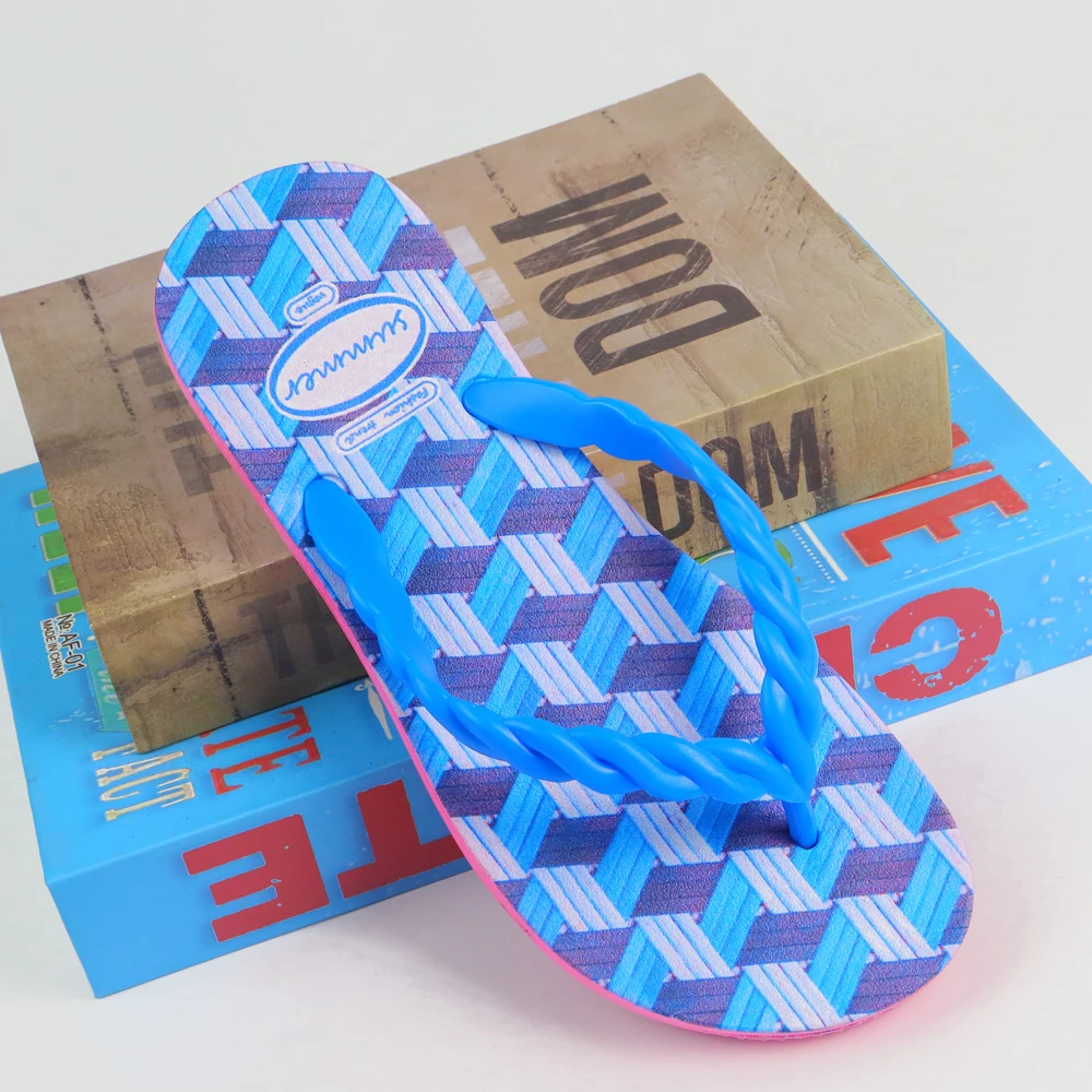 Special Offer Brand New Luxury 3D Printed Flip-flops Slippers Sandals For Women And Ladies