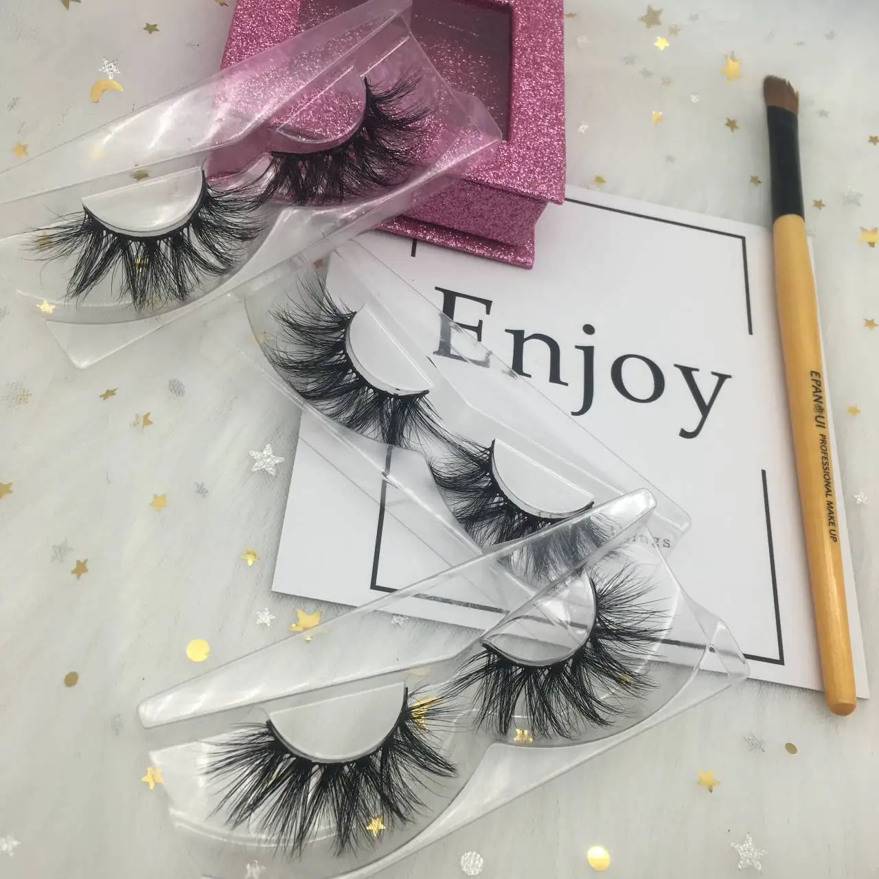 Top selling 100% 3d mink lashes eyelash extension 18mm eyelash