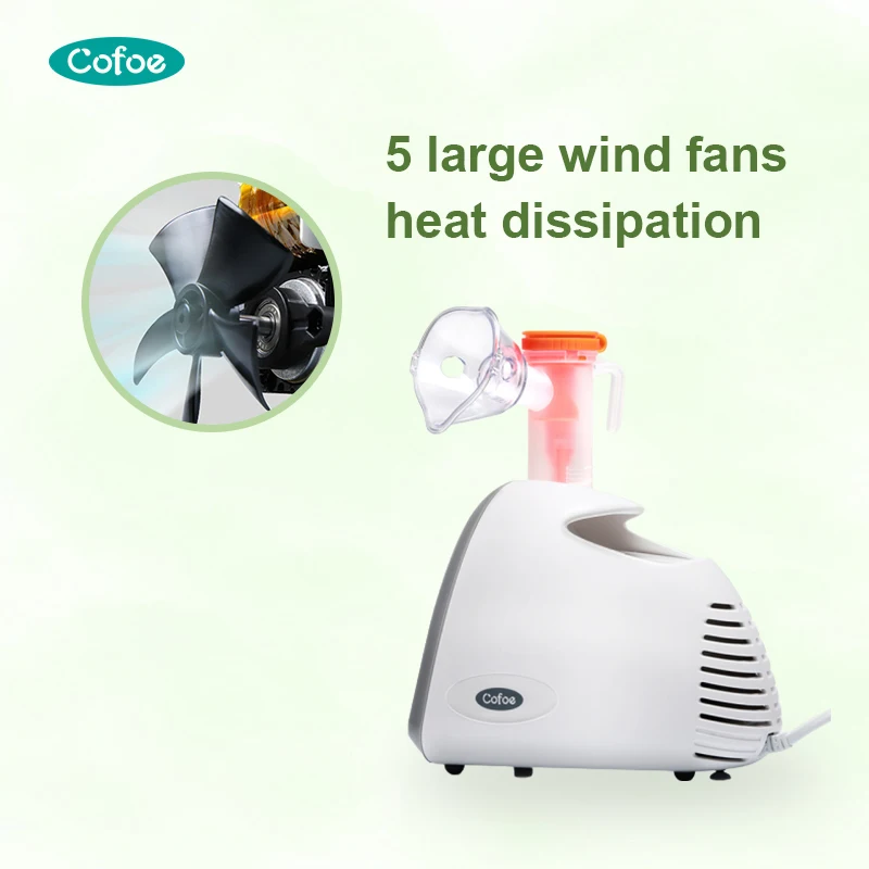 Portable Medical Air Compressor Piston Custom Plastic Nebulizer Shell Inhaler Nebulizer For Adults And Kids