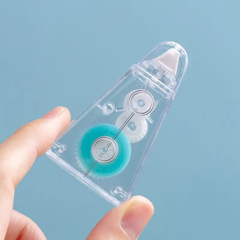 Ins Erasable Point Glue Correction Tape Fresh Double-sided Sticky Geometric Modeling Tape Correction Ultra-thin