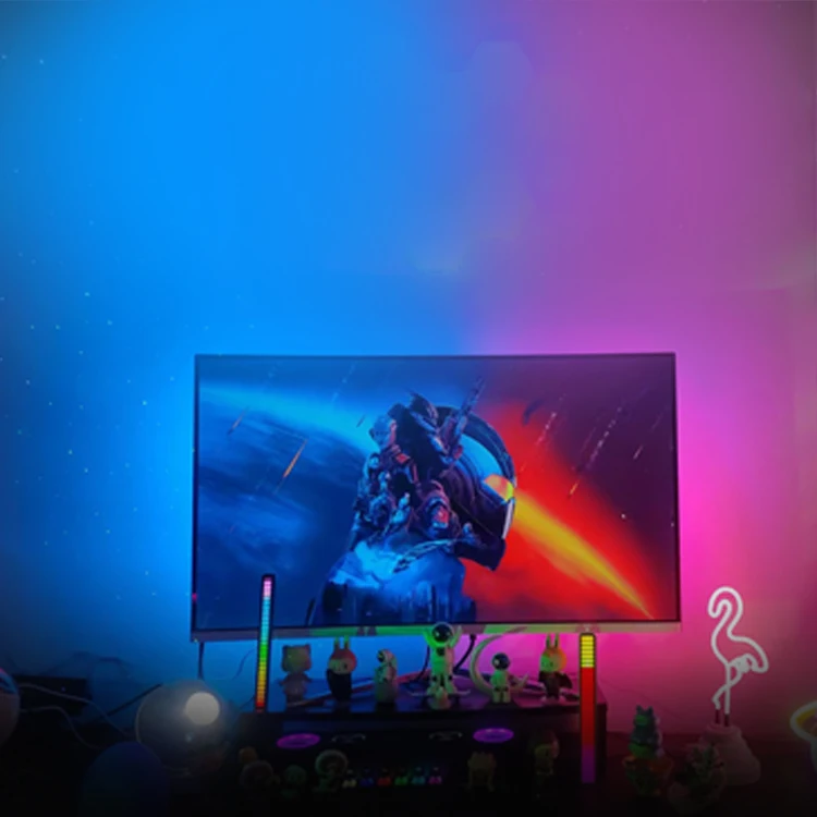 Desktop PC Screen Background Lighting RGB LED Strip 5V USB Ambibox In LED Strip Light 5050 RGB Dream Color Ambient TV Kit