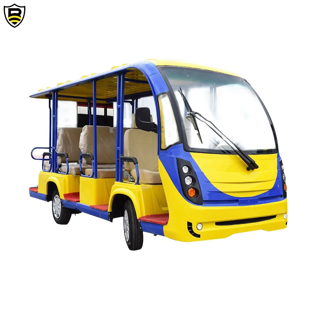 Hot Products Shuttle Bus Electric 72V 8 Passenger Electric Sightseeing Car