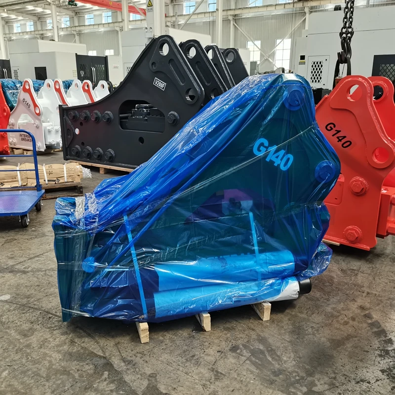 Excavator hydraulic large breaker hammer 45-195 drill rod has strong striking force and is suitable for various excavators