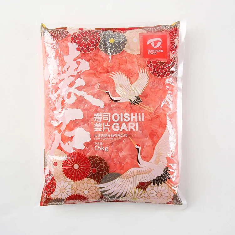High Quality Cheap Picked Sushi Ginger Ginger For Sushi Organic Pickled Ginger Sushi