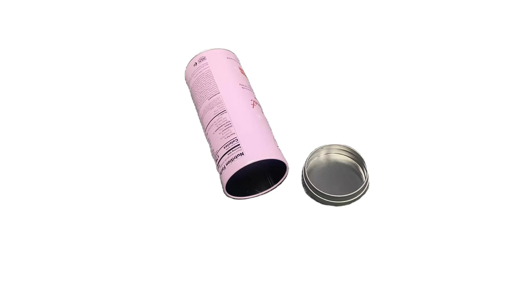 Food Grade Airtight Lid Coffee Tea Tin Can Canister Cylinder Wine Beer Tin Jar Packaging Round Metal Silver Factory Price CN;GUA