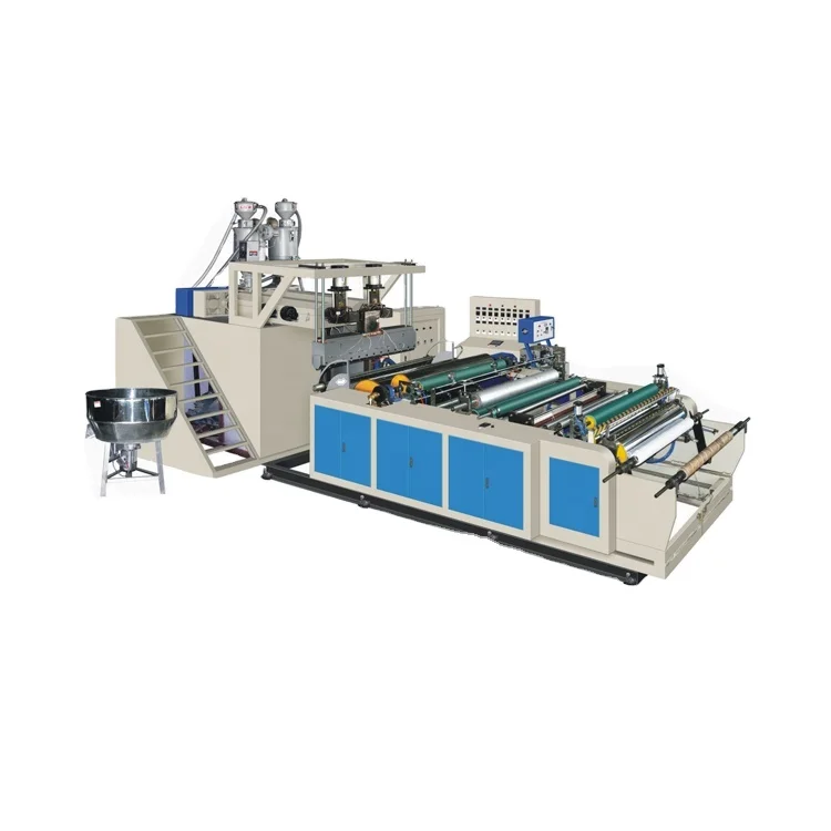 LDPE LLDPE package food wrapping single two three layer Co-extruder film extruder making machine stretch film machine Price