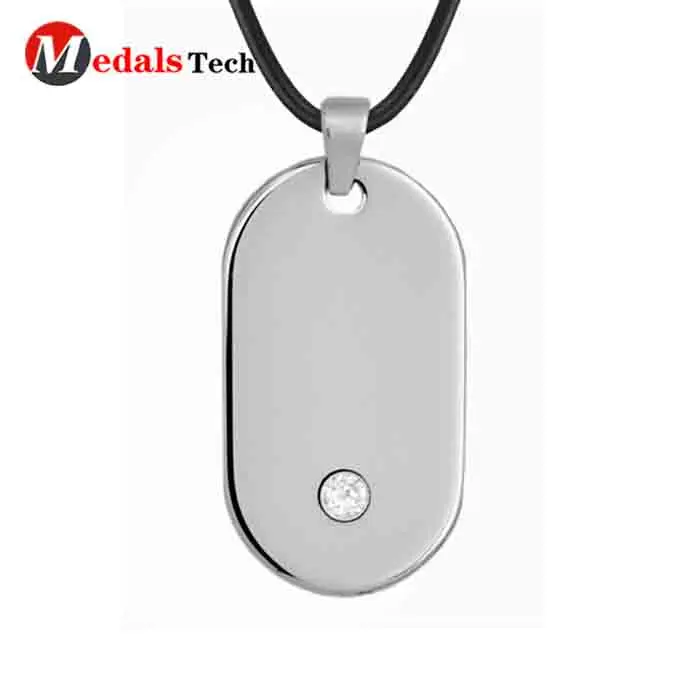 Promotional custom die casting printed photo souvenir metal dog tags