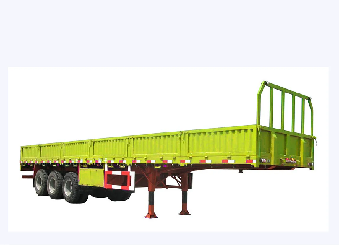 Chenlu 3/4 axles 60 80t animal transport stake fence cargo truck trailer hot selling brands semitrailer for sale