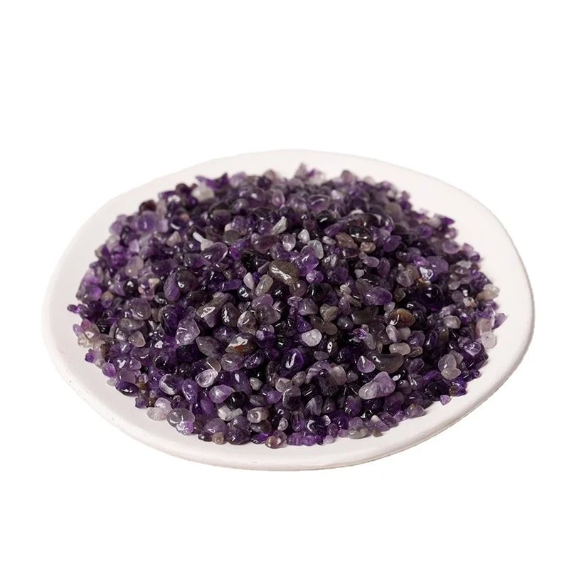 Wholesale Bulk strawberry Natural Crystals chips Healing Stones Crystal Gravel Tumbled Stones