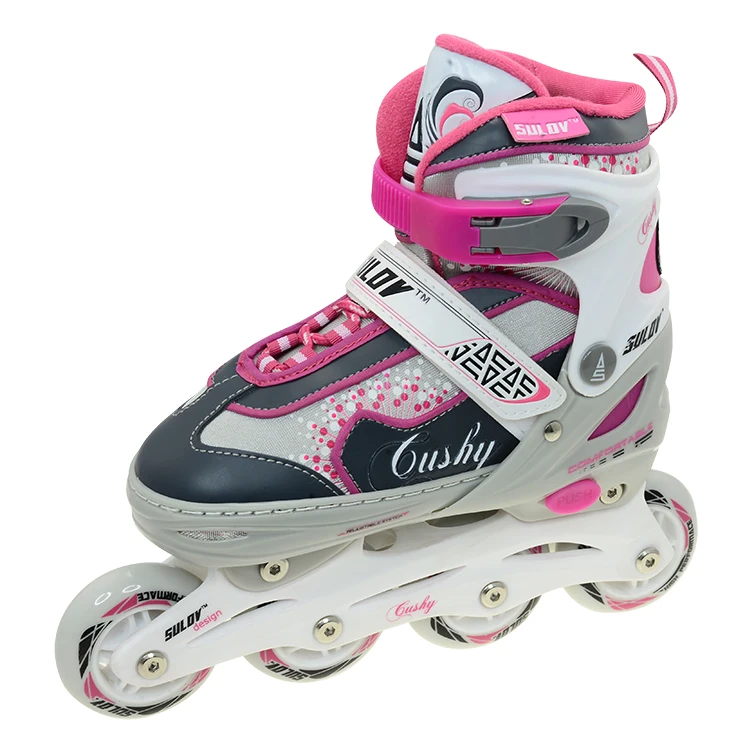 Outdoor ice skating boot shoes adjustable 2 in 1 hockey skate shoes professional roller skating shoes