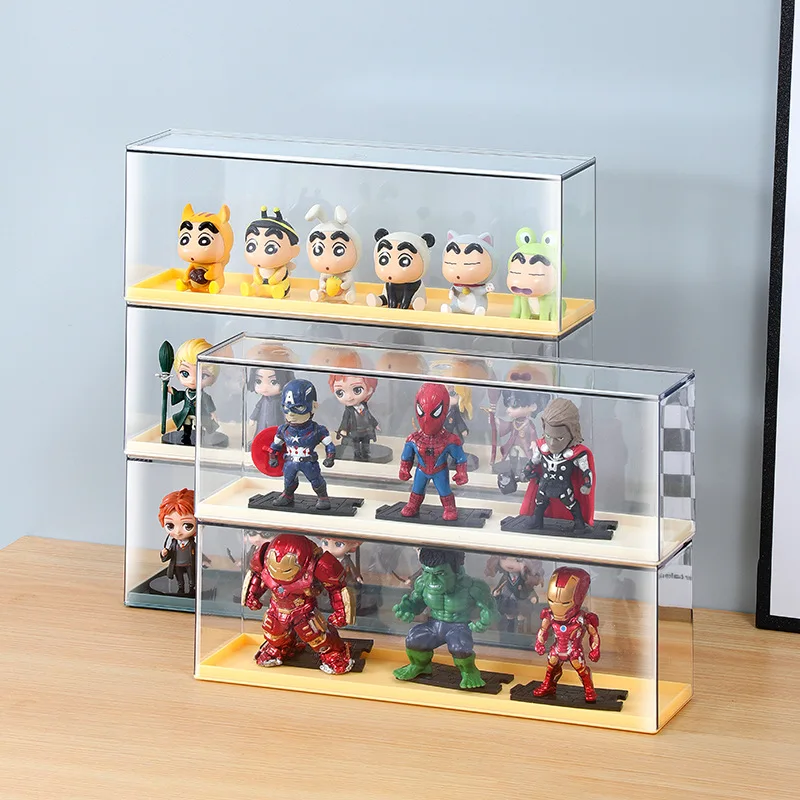Подставка для показа фигур в виде слепых коробок с персонажами мультфильмов marvel