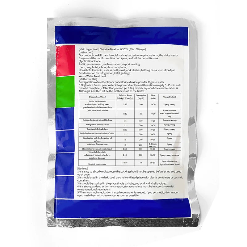 ZG-Optimize the environment of industrial wastewater treatment chlorine dioxide powder