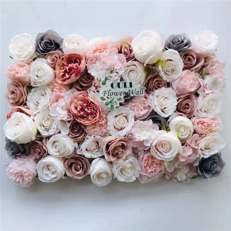 V 1032 Высокое качество свадебной сцены фон Искусственный цветок розы стены для украшения