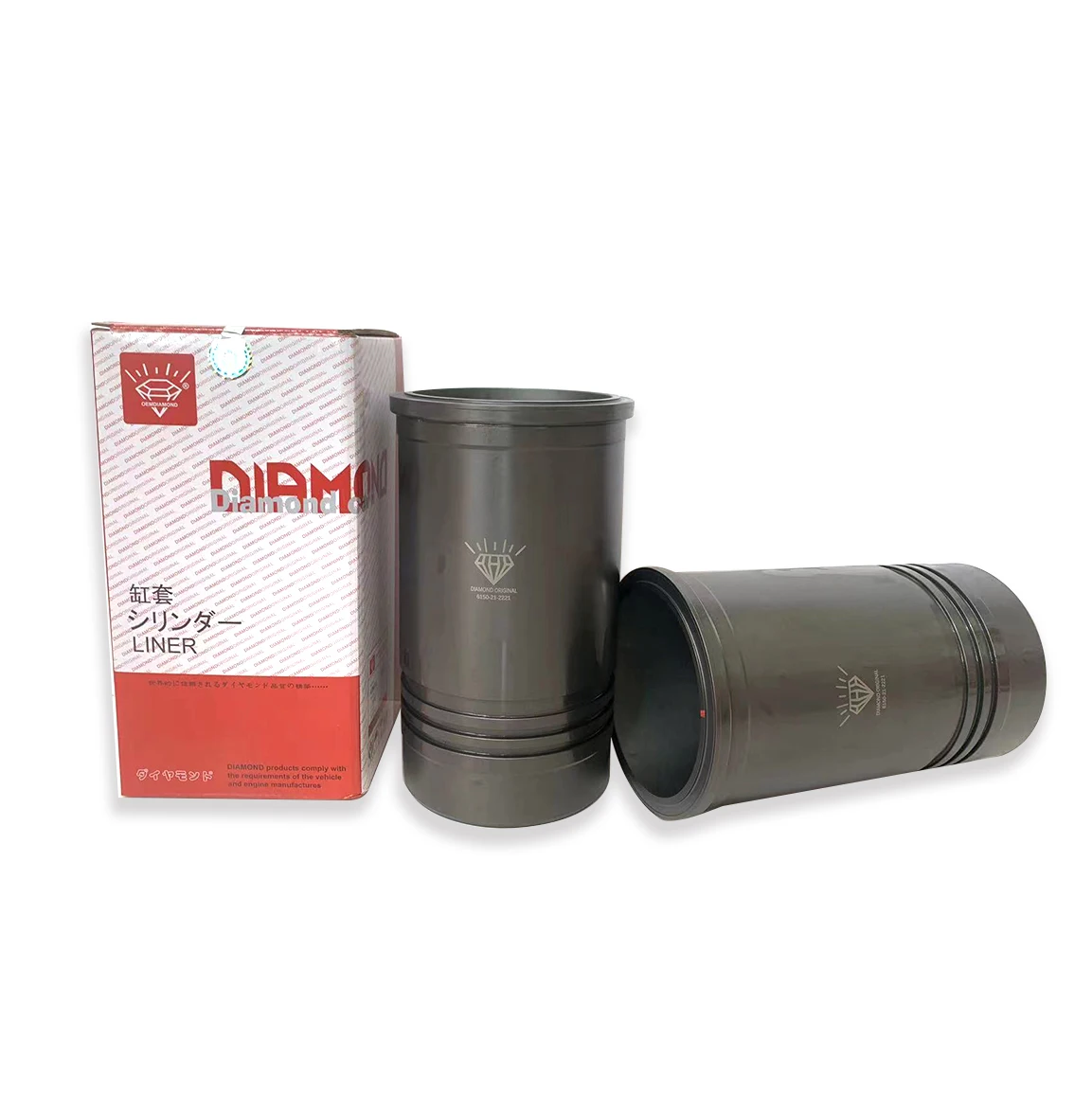 DIAMONDORIGINAL дистрибьютор оптом 6D125 6D125-6 гильза цилиндра 6150-21-2221 для экскаватора/грузовика детали двигателя