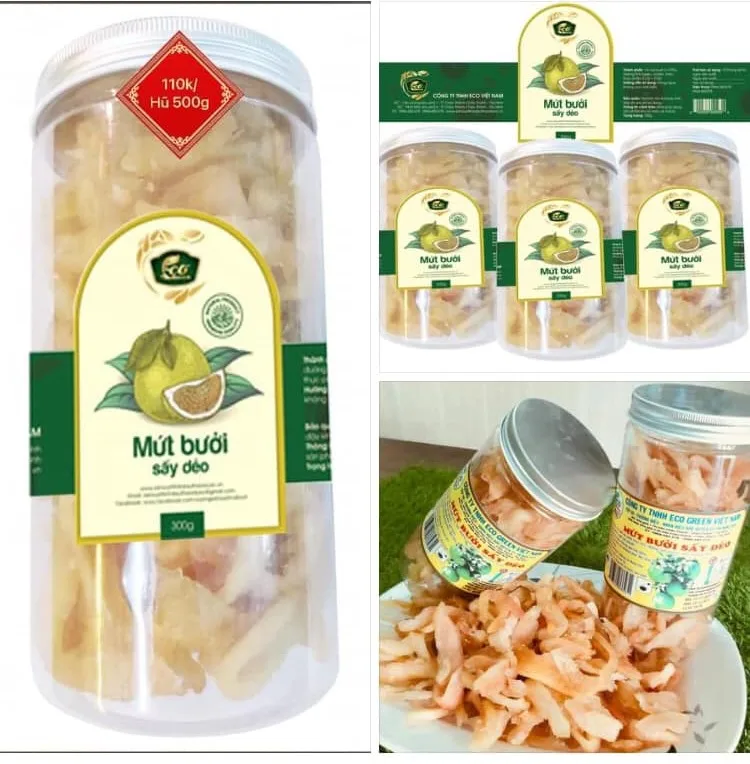 Высушенное местное помело-варенье 500 г сделано во