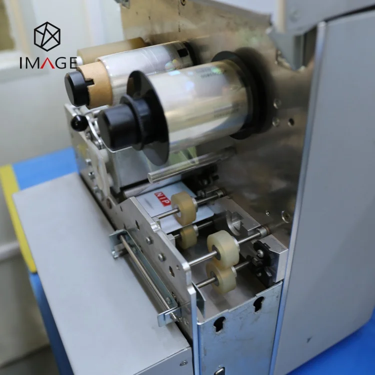 Rolled Custom Transparent Holographic Ribbon for PVC Card Printers