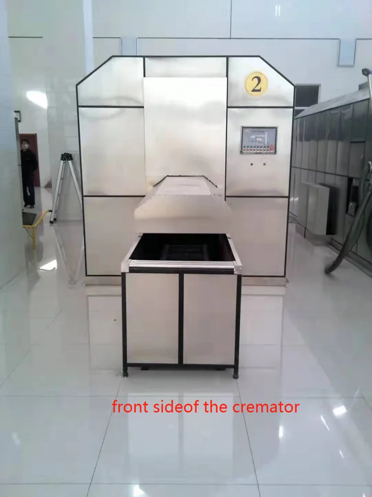 crematory retort  burn human body furnace for sale