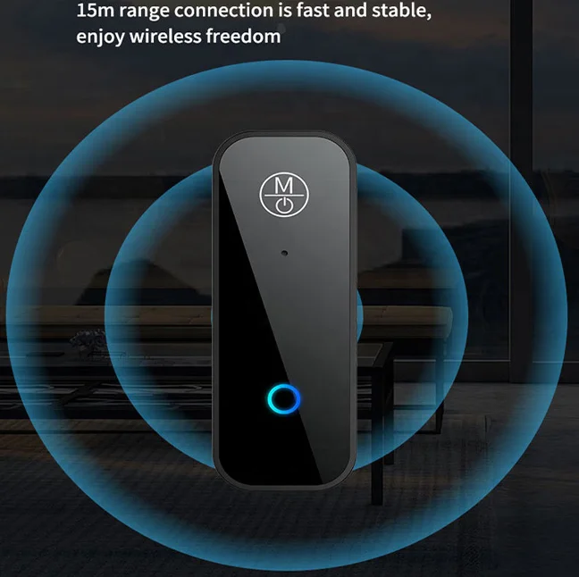 B28 Wireless 2 in1 BT 5.1 Audio Receiver transmitter 3.5mm 5.1 Blue tooth Adapter Audio Transmitter Receiver