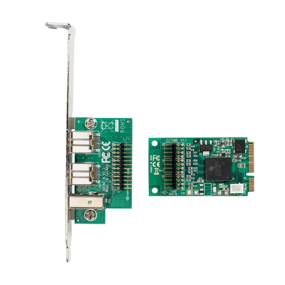 IOCREST Mini PCI Express 1 порт Firewire 1394A и 2 порта 1394B карта