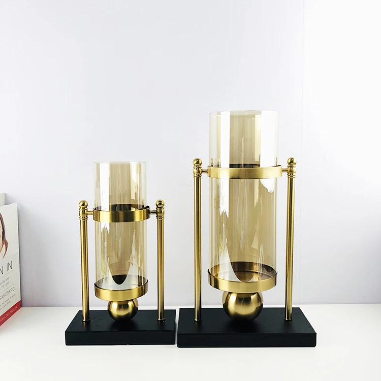 Customized exquisite design light luxury style glass vase wholesale suitable for interior decoration