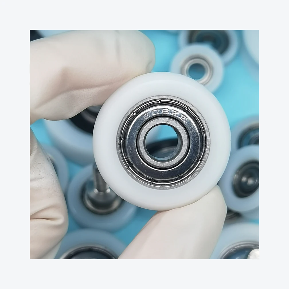 BSR620260-16 Rowing Machine Seat Wheel POM Nylon Roller with Bearing Drawer Track 15x60x16mm Door & Window Rollers