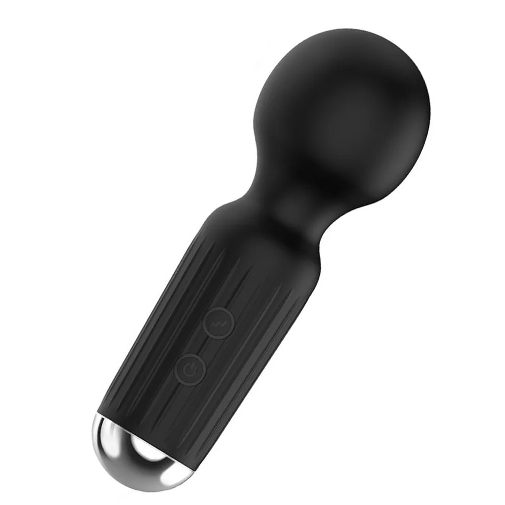 Милый мини перезаряжаемый 360 градусов 20 частота вибрации взрослая игрушка аккумуляторная Вибрационный AV палочка массажер для женщин