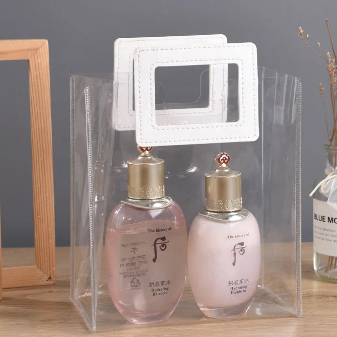 Color Custom Logo Waterproof Clear Plastic Jelly Summer pvc clear tote bag Ladies Transparent PVC waterproof beach bag