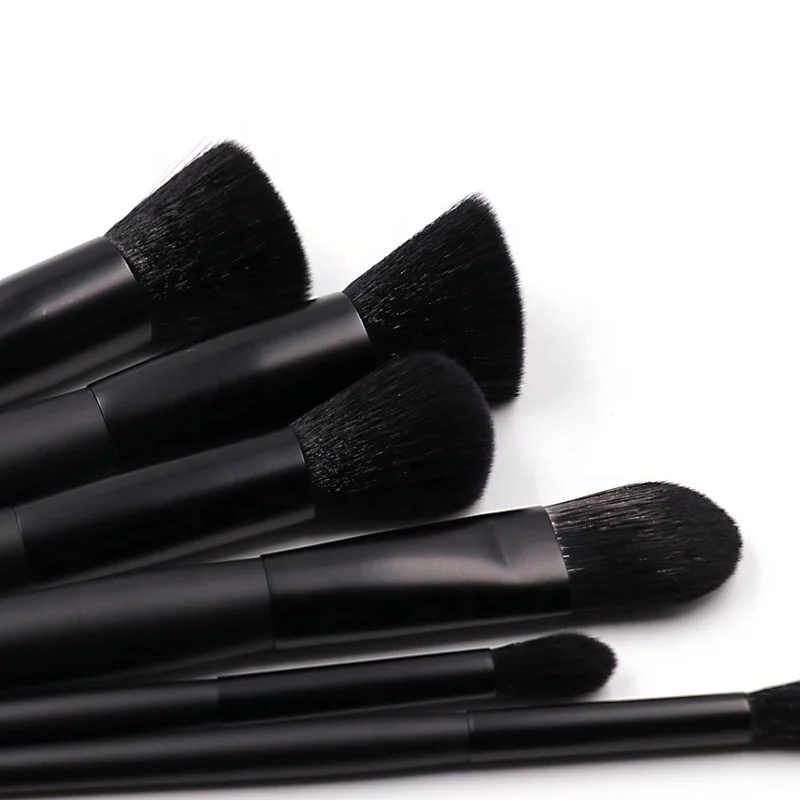 Makeup Brush Sets Black 11Pcs Custom Foundation/Face Brush 2022 New Arrivals Wholesale Oem Shenzhen Foundation Make Up Brushes