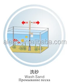 Jeneca aquarium Electrical and battery Gravel Cleaner AS-615A/B