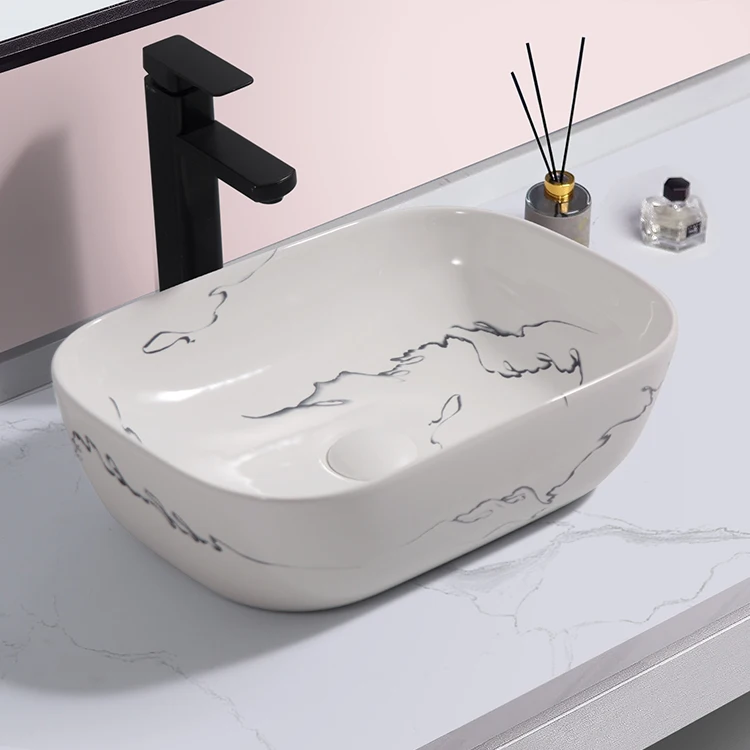 9387 Wholesale Factory Supply ceramic lavabo art waschbecken bathroom sinks vessel countertop wash basins