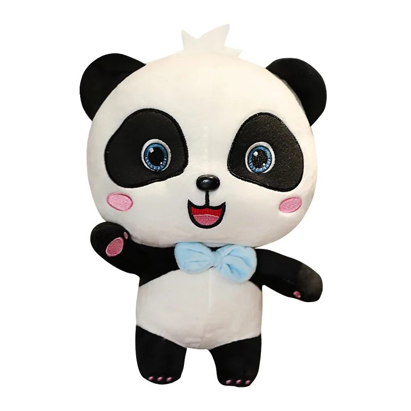 YIWU AULLAN Factory Kids Birthday Present Soft Panda Plush Toys Panda Plush Doll Souvenirs Stuffed Animal Toys Panda