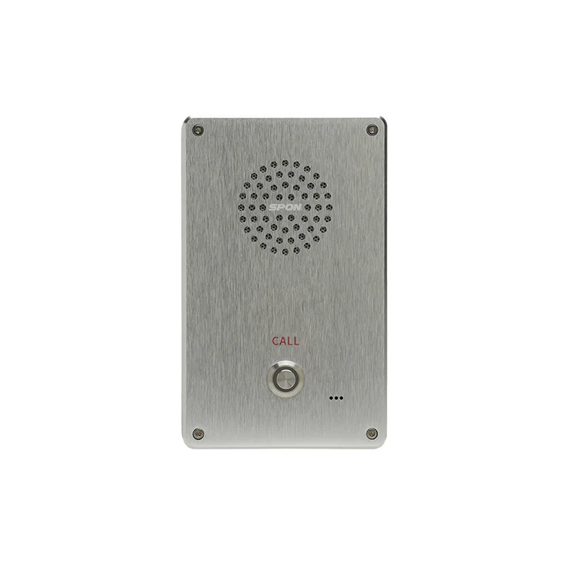 Outdoor Waterproof IP SIP Intercom Panel Industry Intercom Video Intercom Module Concealable installation emergency phone