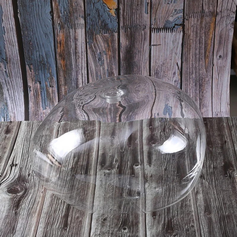 G9 screw glass lampshade clear Stone shape special shaped transparent inside G9 lighting cover