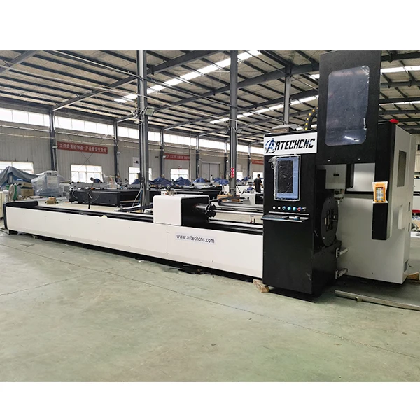 Fiber laser pipe cutting machine with high precision certificate metal tube cutting machine