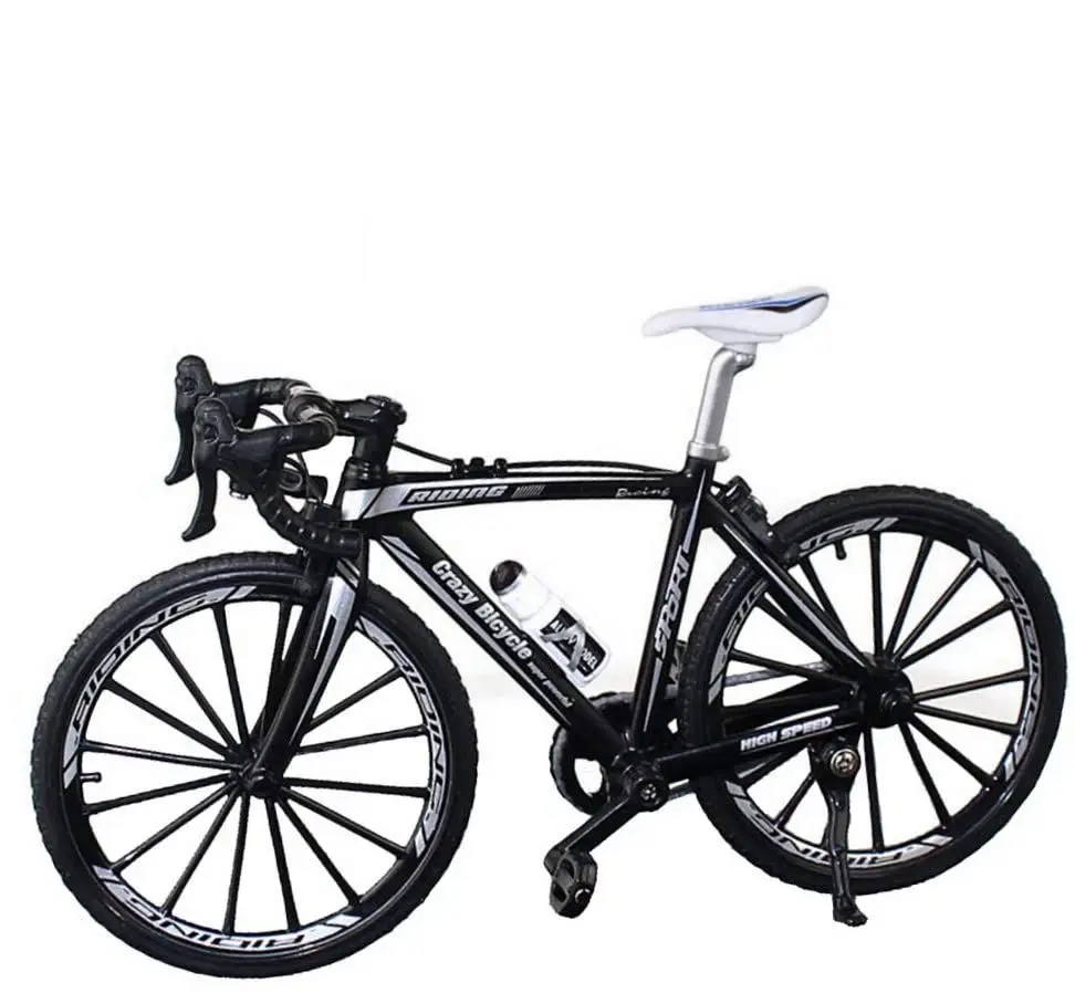 
Alloy Mini Finger Mountain Bikes Racing Toy Mini Vehicles Model Decoration Crafts for Home 