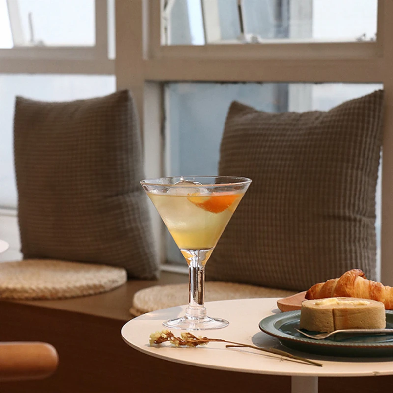 Collection Water Goblet 470ml Glass Set Strong Stemmed Glasses For Drinking Water Juice Wine Mixed Drinks