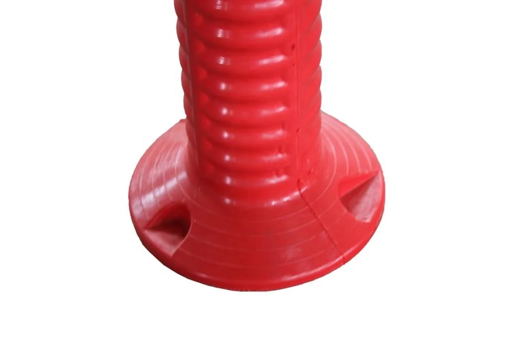 Antenna Post Reflective Flexible Plastic Traffic Road Safety Warning Post Bollard