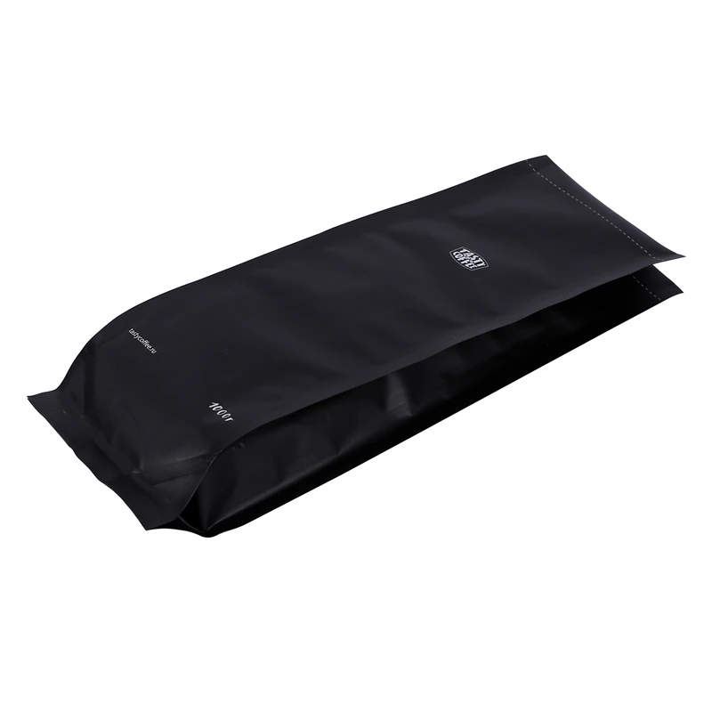 Custom Factory Free Sample Matte Aluminum Foil Custom Print Side Gusset Coffee Packing Bag