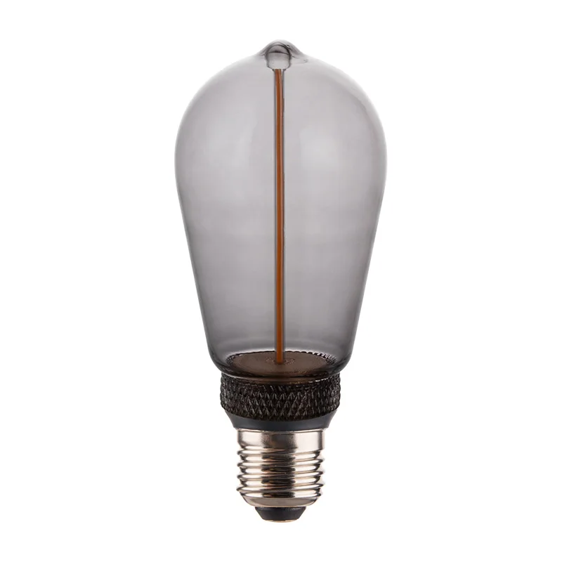 New Product One Series 220v 120v 3.5w House Decor Lights E27 St64 Unique Light Bulbs Dimmable Led Filament Bulb
