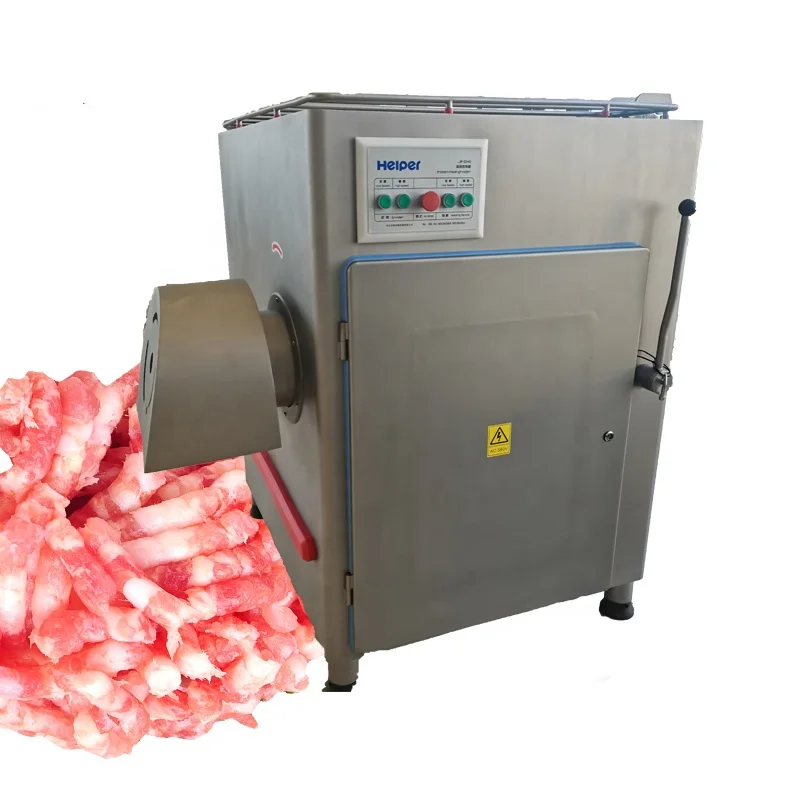 Industrial Meat Processing Machinery Large Fresh Meat Grinder Frozen Meat Grinder