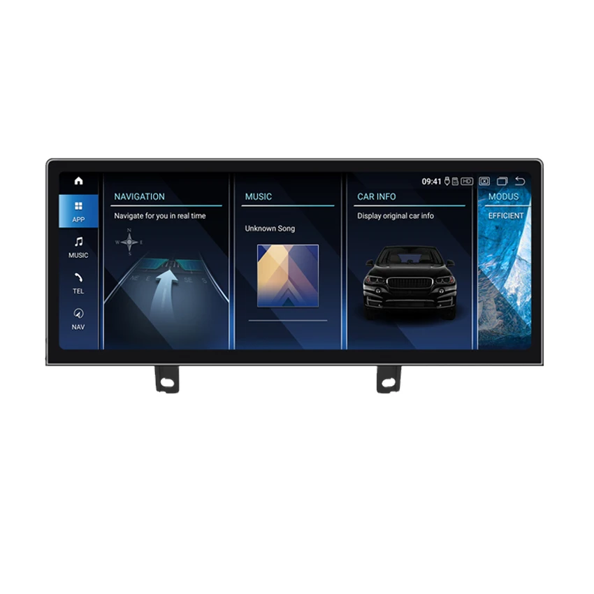 Ultra-thin 12.3 inch Android Display Car Multimedia Video Interface Carplay For BMW F30 F31 F33 F36