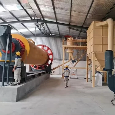 Quartz slab sand production line ball mill for making kaolin powder