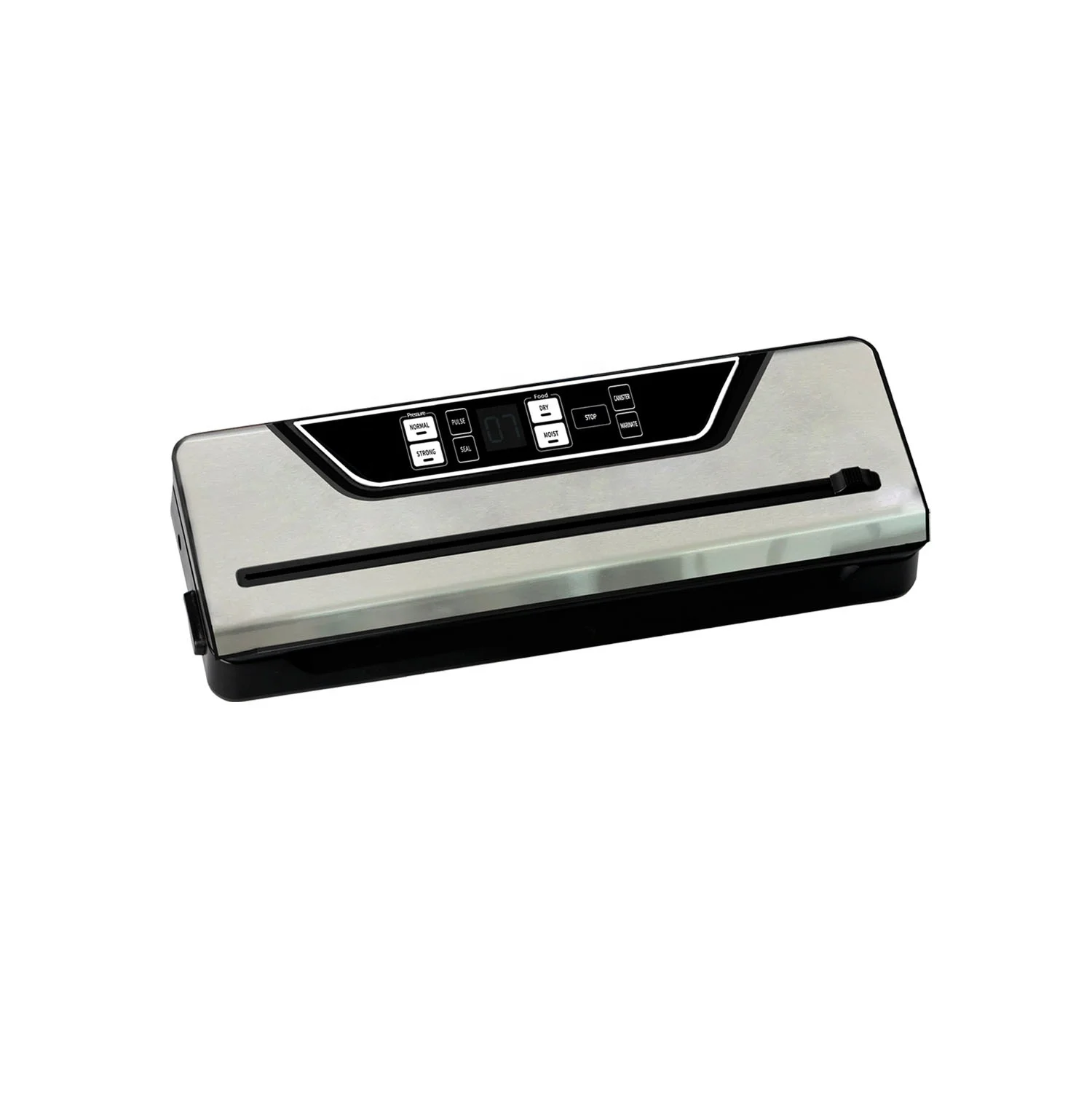 Factory Direct Sales Vacuum Sealer Packing Machine With External In Cutter Stainless Steel Vacuum Sealer